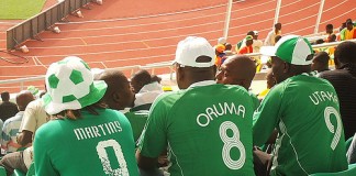 Supporter nigérians au Ghana en 2008 - Photo : Oluniyi David Ajao, Flickr