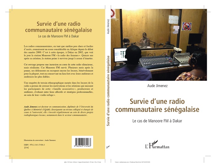 Survie d'une radio communautaire sénégalaise: Le cas de Manoore FM à Dakar  by Aude Jimenez